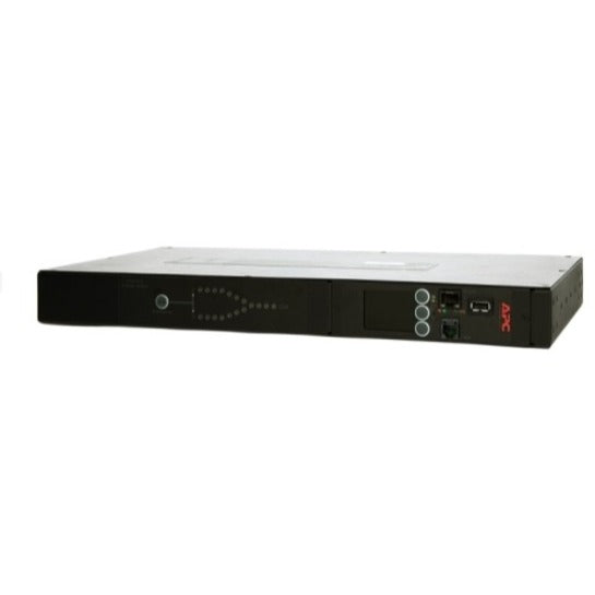 APC Rack ATS, 230V, 16A, C20 IN, (8) C13 (1) C19 Out (AP4423)