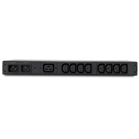 APC Rack ATS, 230V, 16A, C20 IN, (8) C13 (1) C19 Out (AP4423)