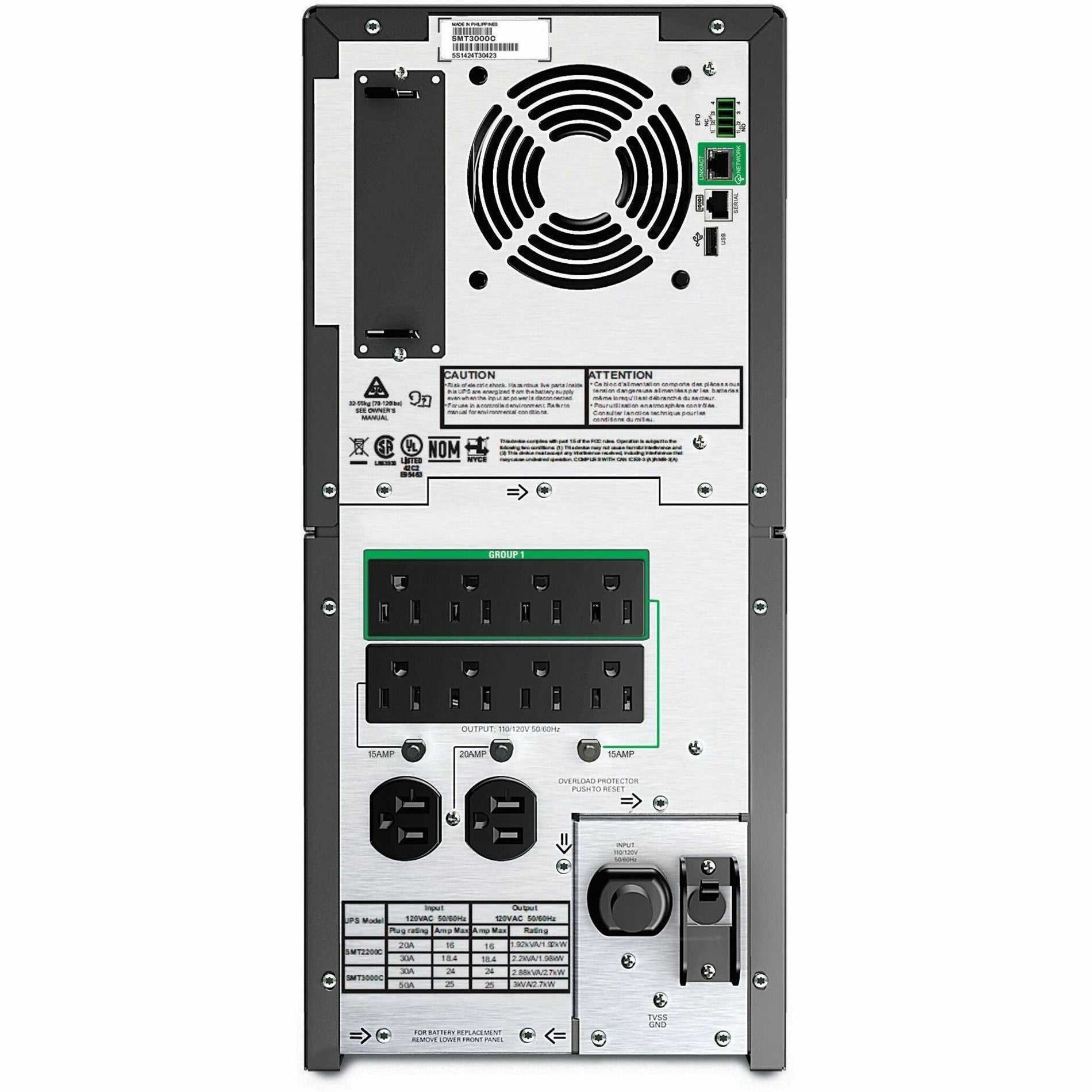 APC Smart-UPS 3000VA LCD 120V with SmartConnect (SMT3000C)