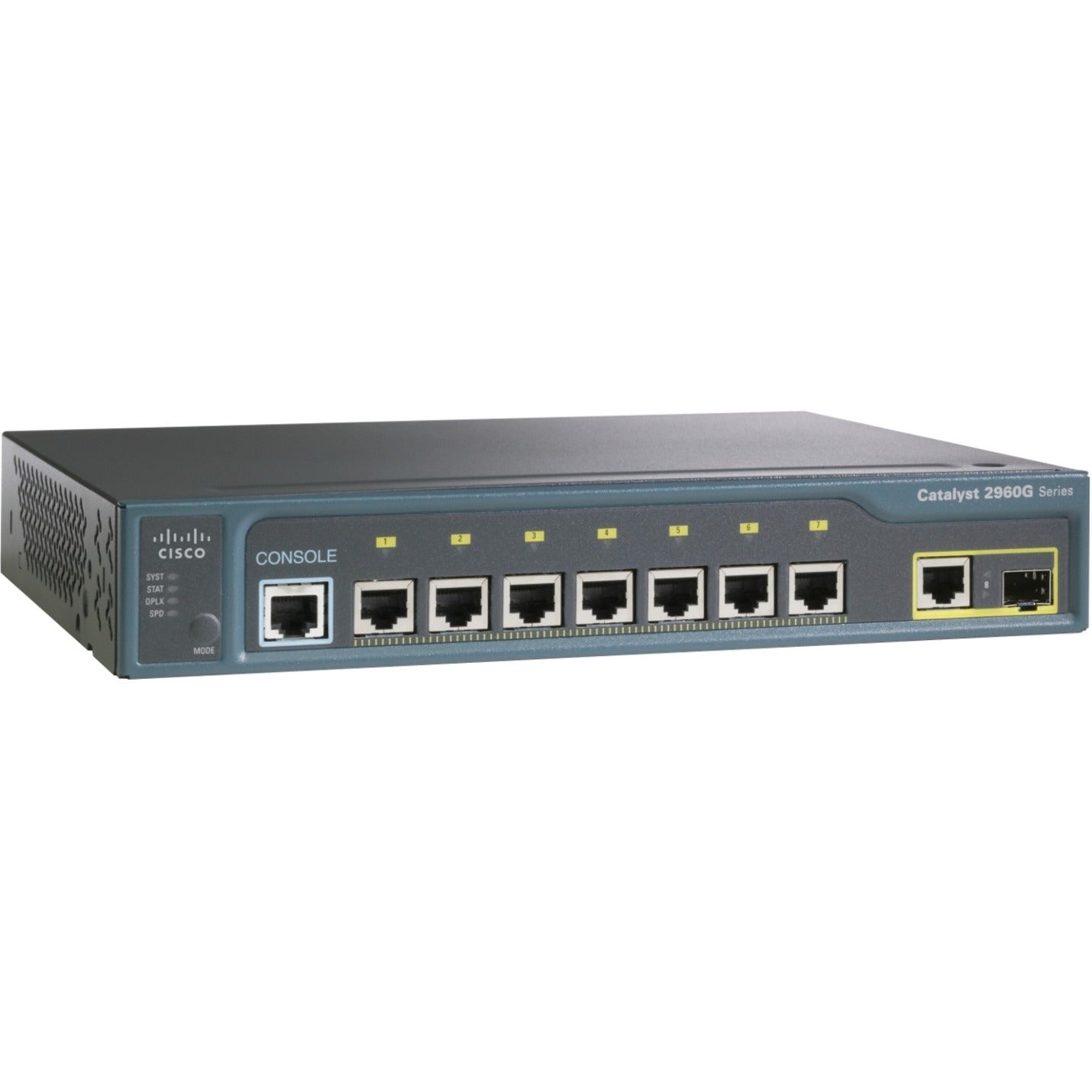 Cisco-IMSourcing CAT 2960 7PORT GBE+ 1T/SFP DISC PROD RPLCMNT PRT SEE NOTES (WS-C2960G-8TC-L)