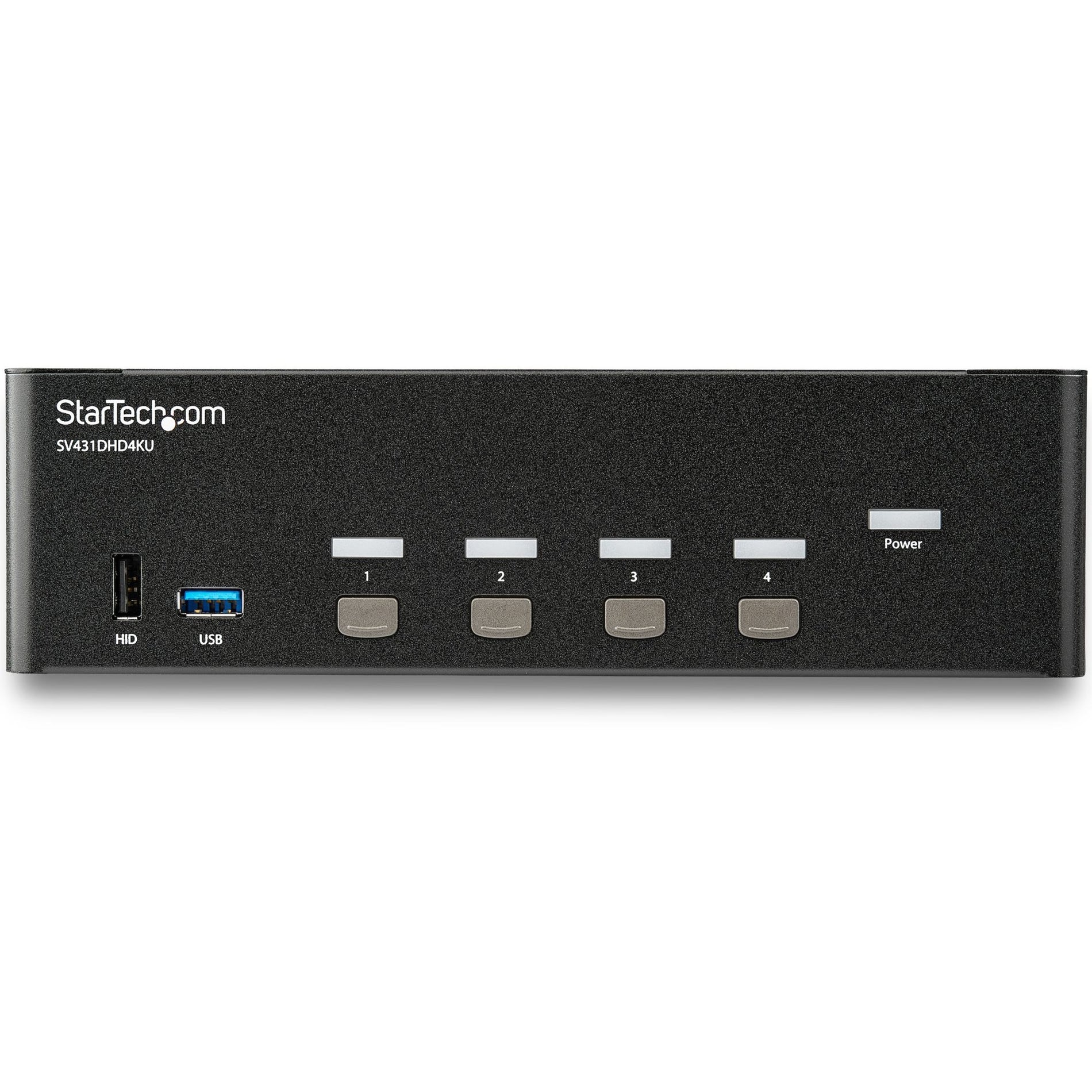 StarTech.com 4 Port HDMI KVM Switch - 4K 30Hz - Dual Display (SV431DHD4KU)