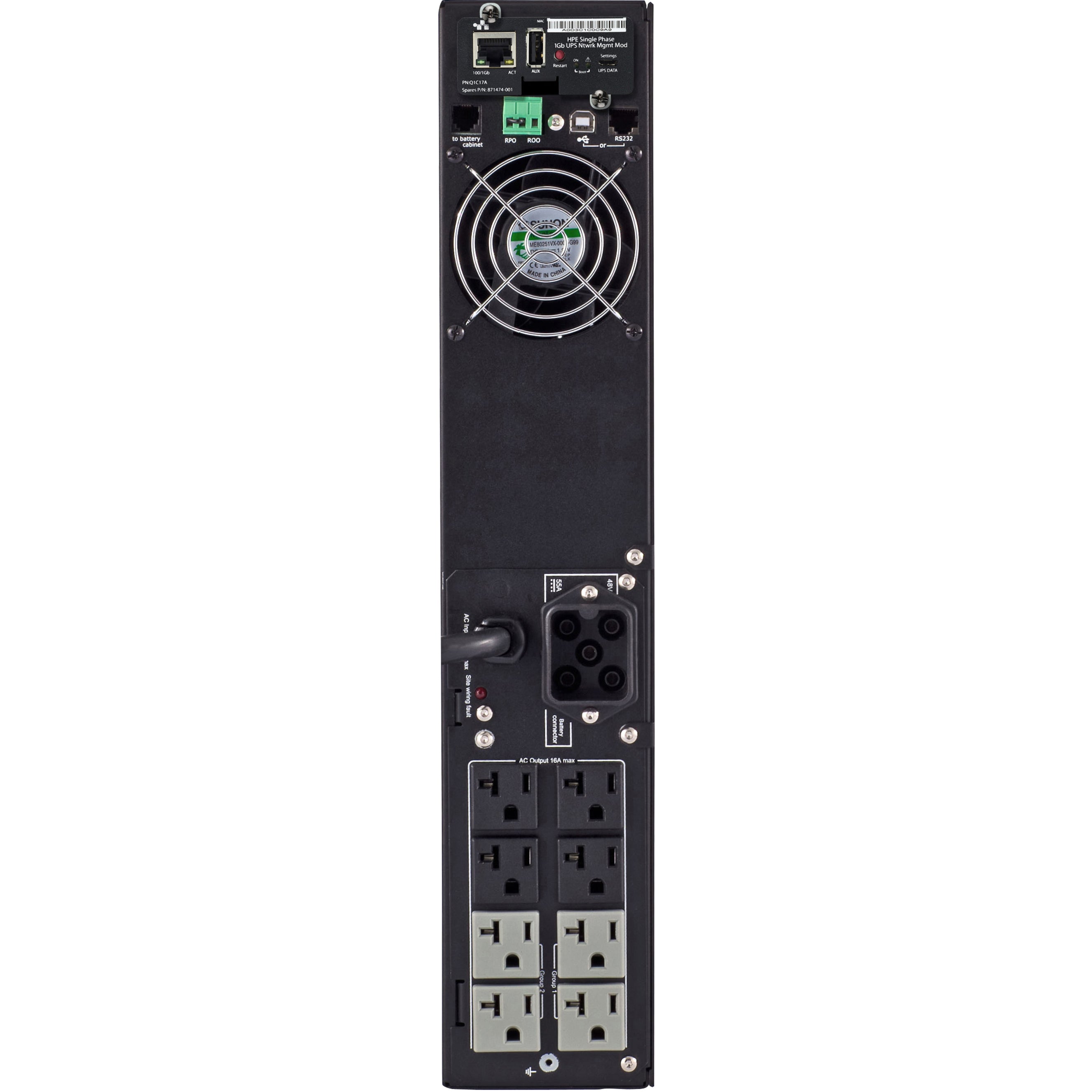 HPE E R/T2200 1920VA Tower/Rack Mountable UPS (Q1L84A)