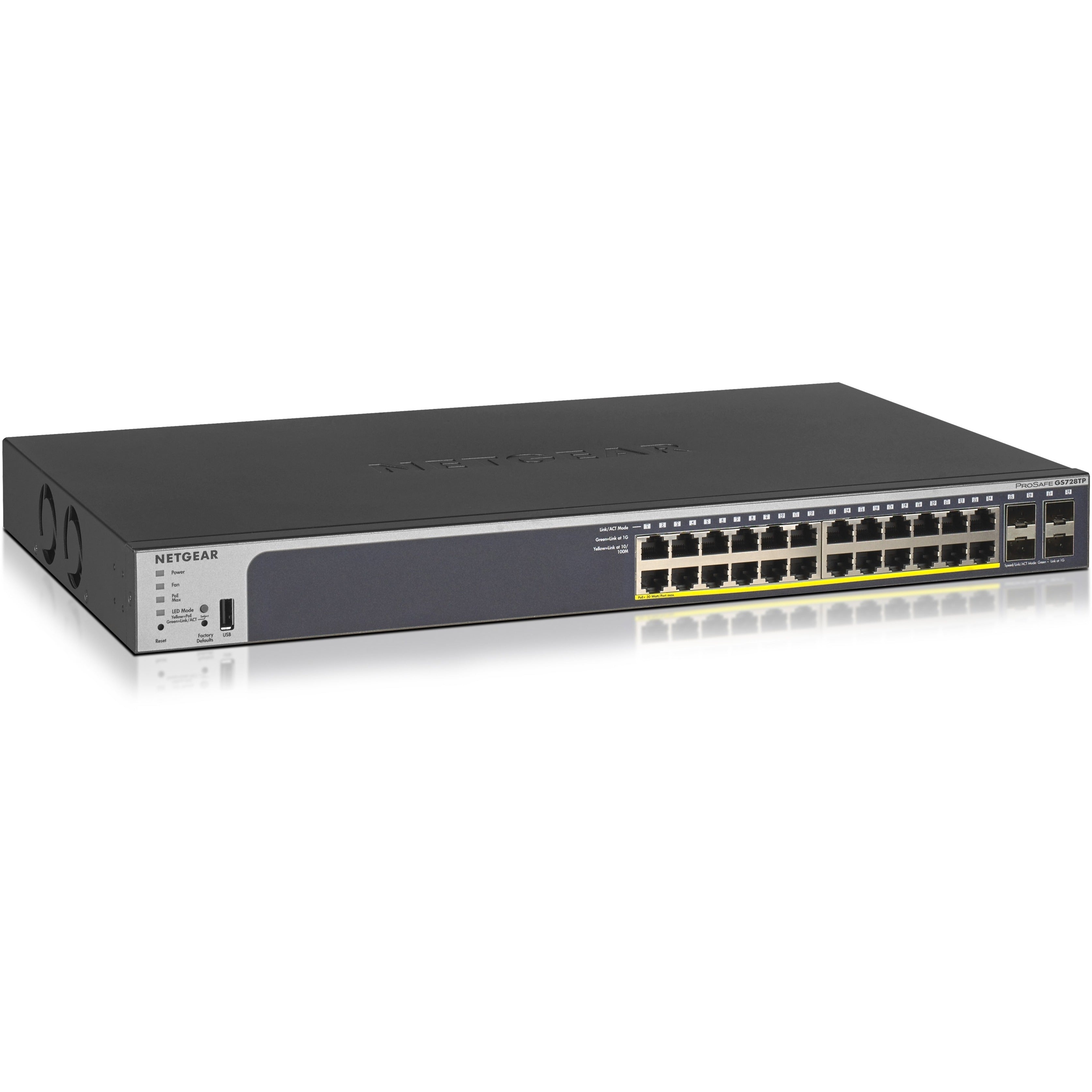 Netgear ProSafe GS728TP Switch Ethernet (GS728TP-200NAS)