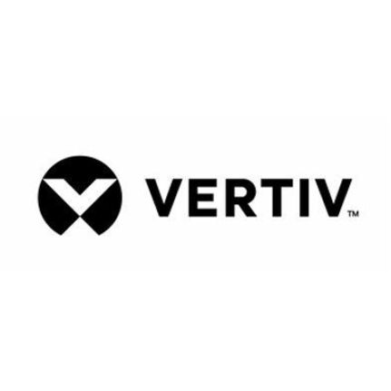 Vertiv company logo in black and white featuring a stylized V symbol-alternate-image1