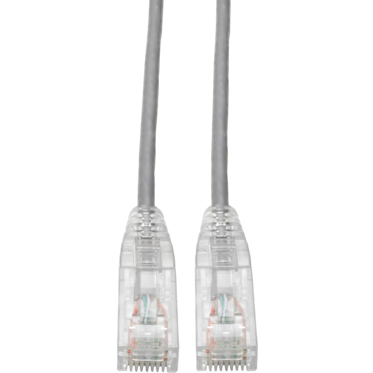 Câble de patch Cat6 Gigabit Tripp Lite par Eaton Snagless UTP RJ45 Moldé Slim Gris 6ft.