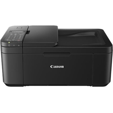 Canon PIXMA TR4520 Wireless All-in-One Color Inkjet Printer, Auto 2-Sided Printing, Fax, Scan, Copy, ADF, 4800x1200 dpi, Cloud Print, AirPrint, Black - 2984C002 (1 Year Warranty)