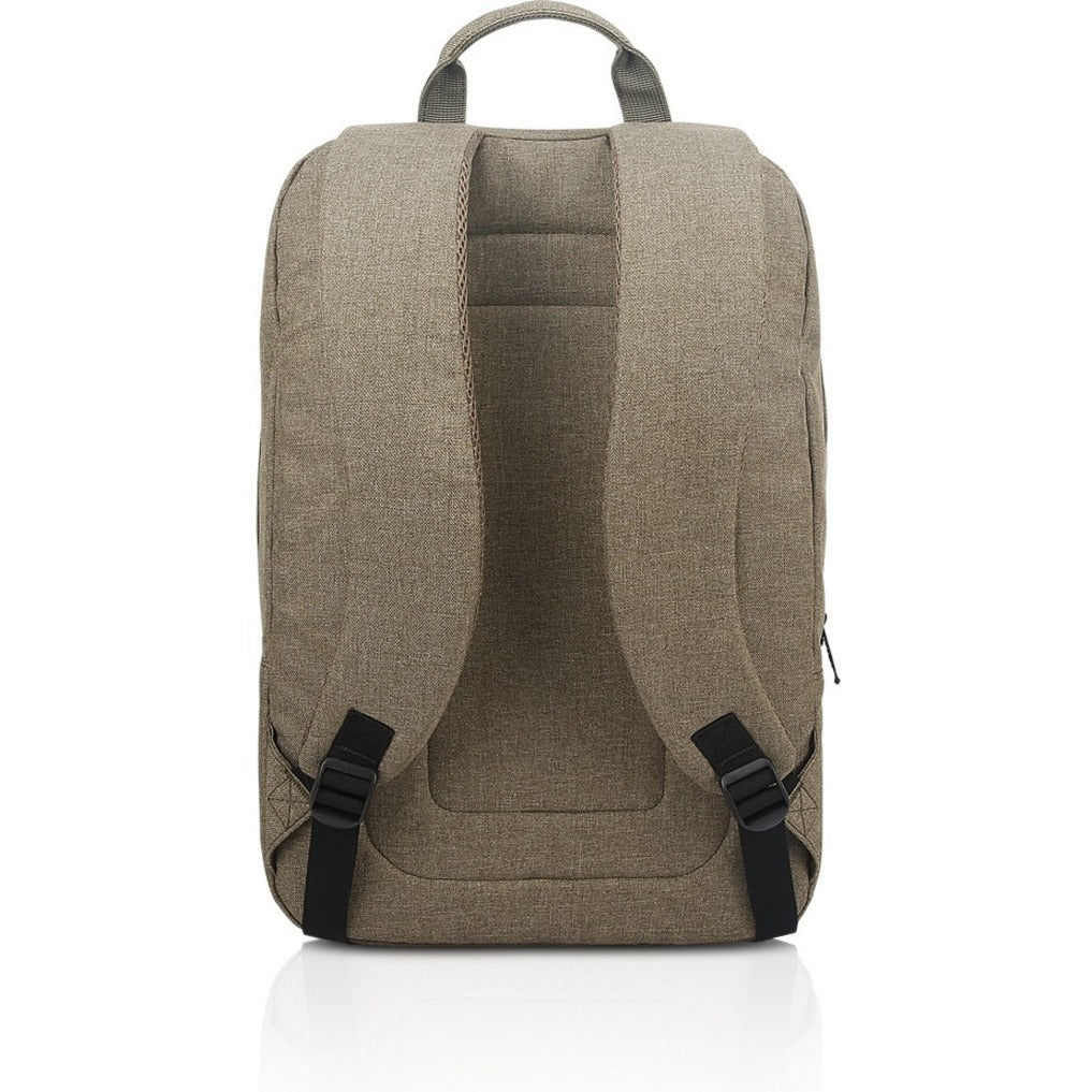 Back view of Lenovo B210 backpack showing padded back panel and adjustable straps-alternate-image4