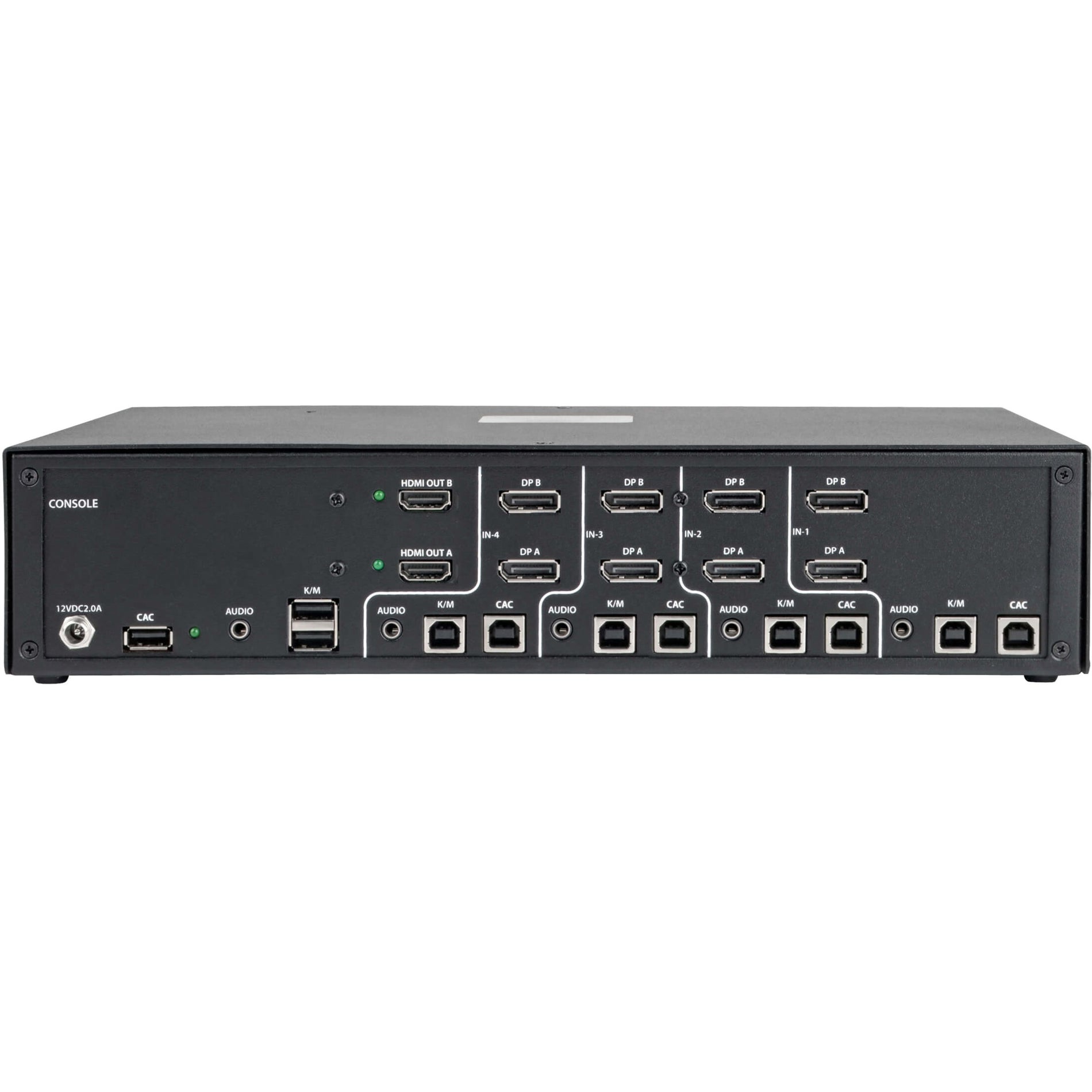 Tripp Lite by Eaton 4 PORT HDMI TO DP KVM SWITCH SECURE DUAL MONITOR NIAP CERTIFIED (B002-HD2AC4)