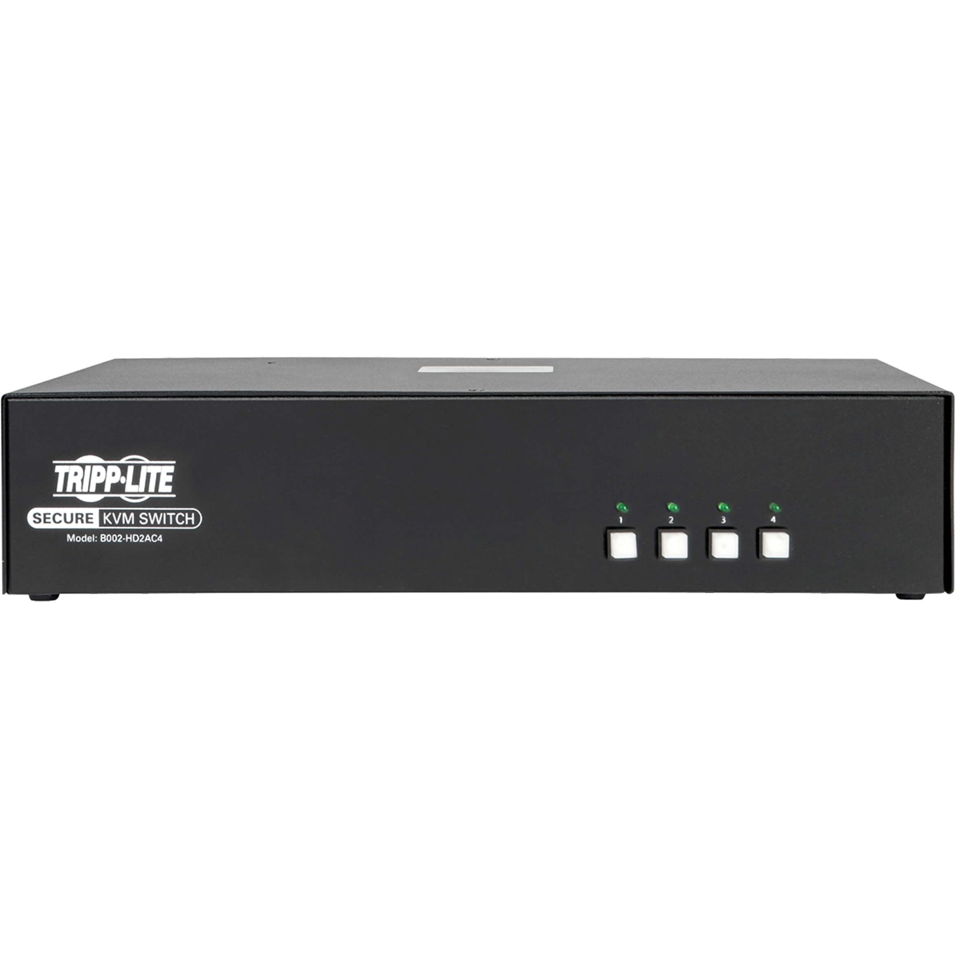 Tripp Lite by Eaton 4 PORT HDMI TO DP KVM SWITCH SECURE DUAL MONITOR NIAP CERTIFIED (B002-HD2AC4)