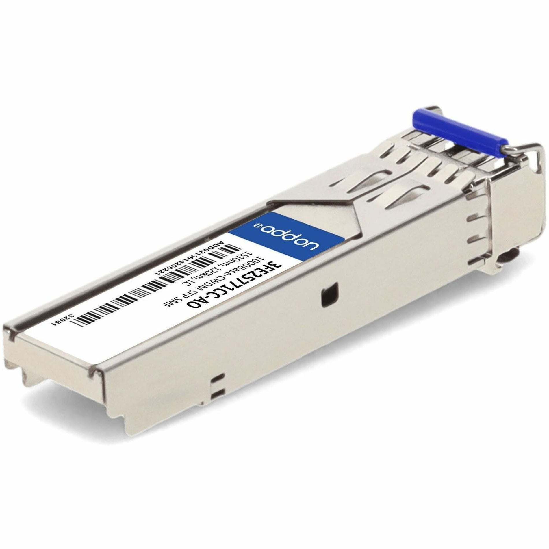 ブランド名: AddOn 1. 3FE25771CC-AO: 3FE25771CC-AO SFP (mini-GBIC) モジュール、1G-CWDM LC 1510NM 120KM SMF SFP