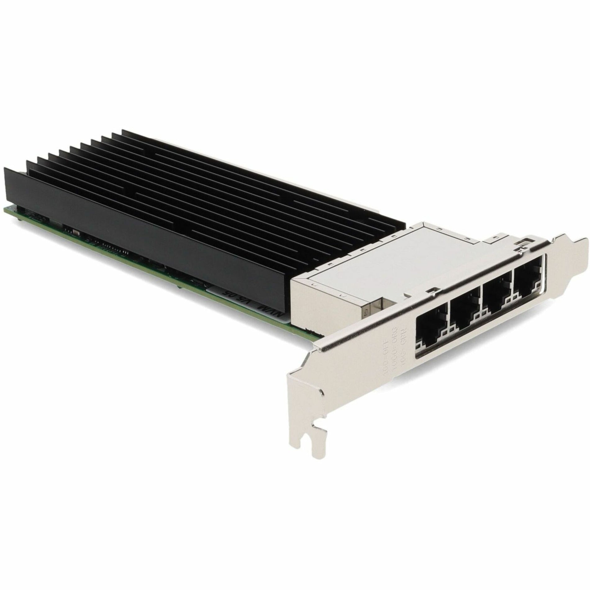 AddOn ADD-PCIE3-4RJ45-10G 10Gigabit Ethernet Card, PCI Express 3.0 x8, 4 Network Ports