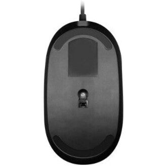 Bottom view of Macally mouse showing optical sensor-alternate-image7