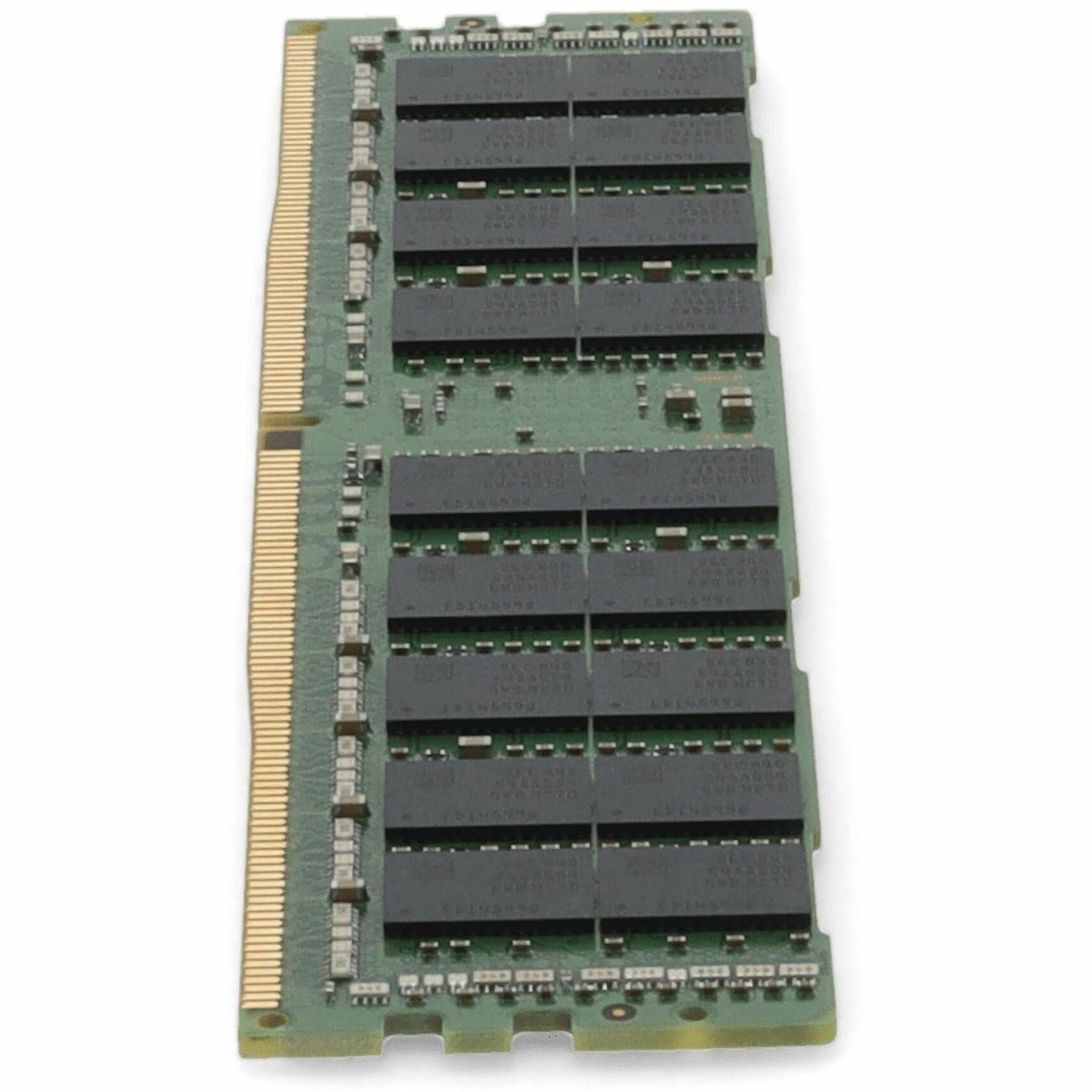 Detailed view of 64GB DDR4 LRDIMM memory module components and circuitry-alternate-image7