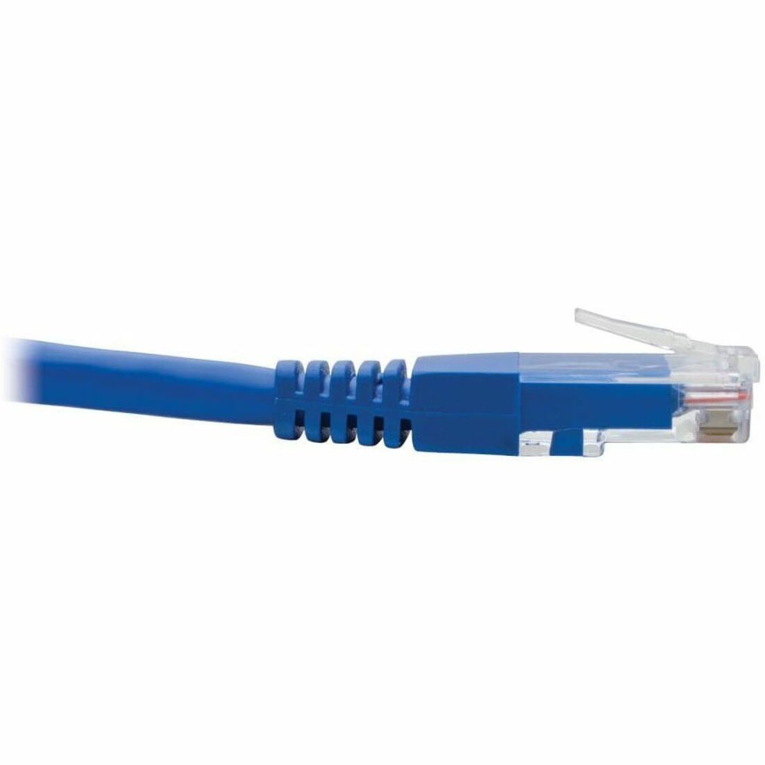 Tripp Lite by Eaton Cat6 Patch Cable Up-Angled Gigabit RJ45 UTP Molded M/M Blue 1ft (N204-001-BL-UP)