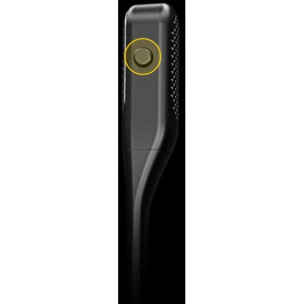 Close-up of Jabra Engage 75 boom microphone showing control features-alternate-image10