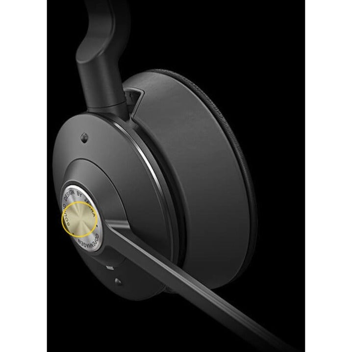 Detailed view of Jabra Engage 75 audio processing components