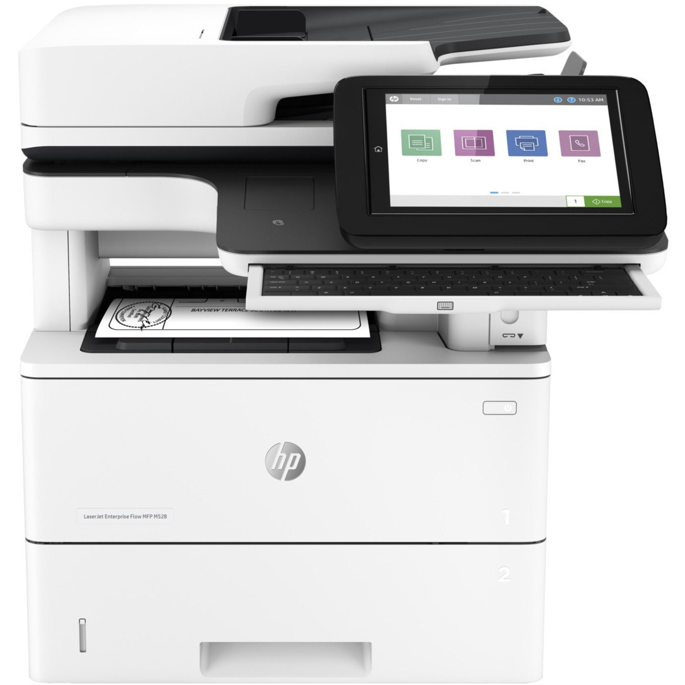 HP LJ Ent Flow MFP M528c Prntr:US/CA/LA (1PV66A#BGJ)