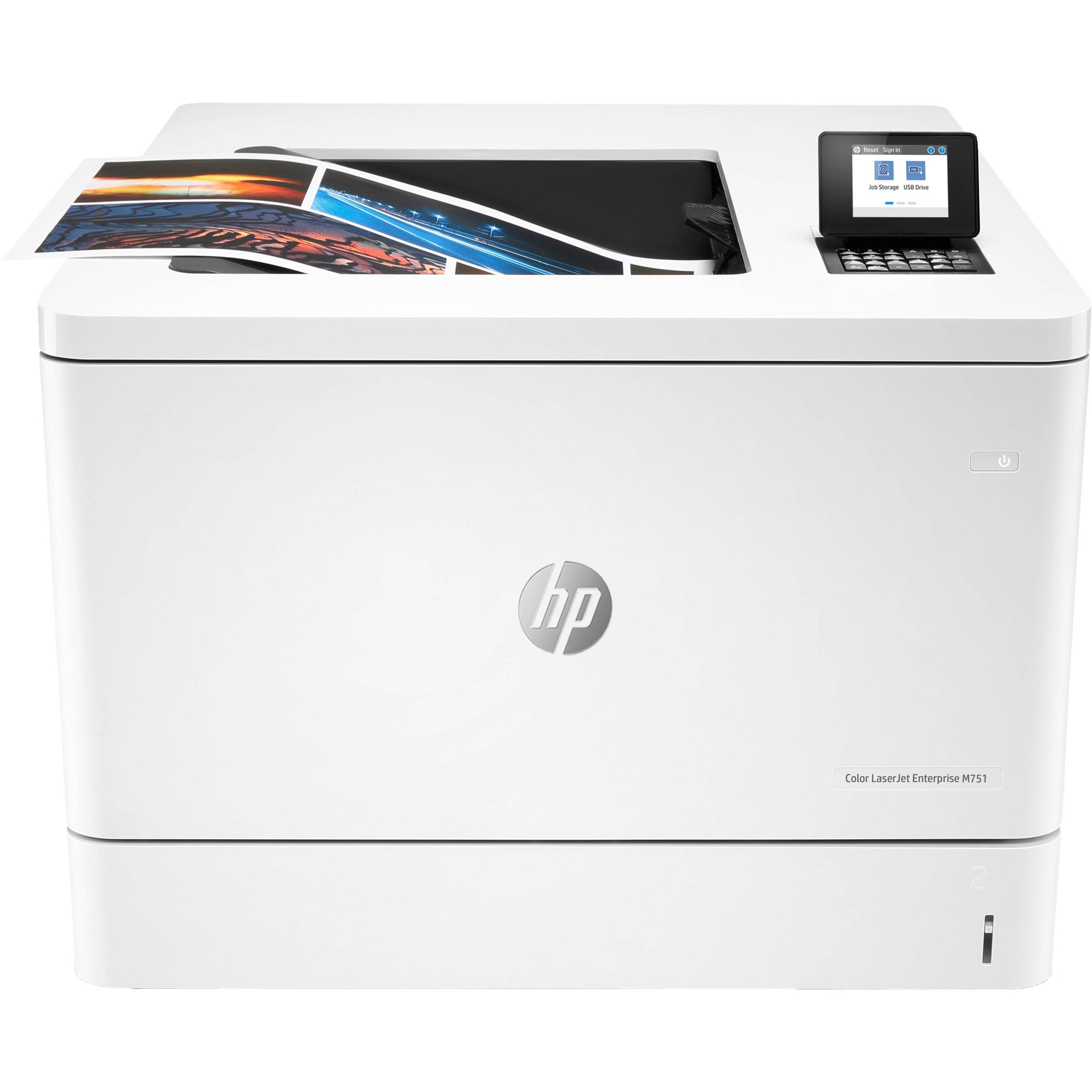 طابعة الليزر المكتبية HP LaserJet Enterprise M751dn - ملونة (T3U44A#BGJ)