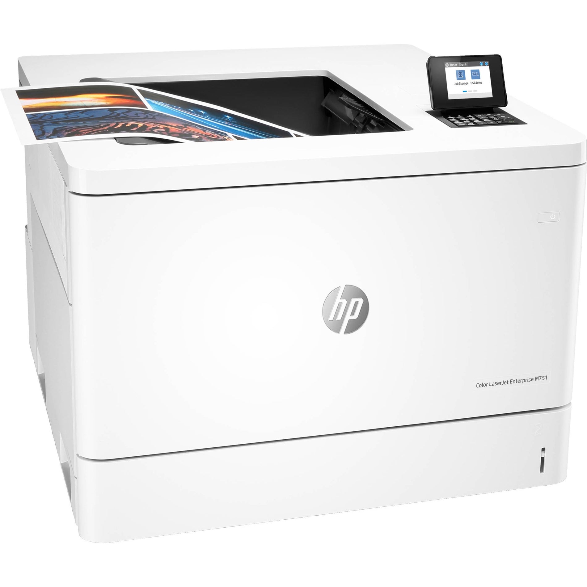 HP LaserJet Enterprise M751dn Skrivebord Laserprinter - Farve