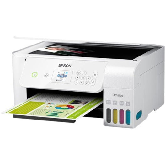 Epson ECOTANK ET-2720 ALL-IN-ONE PRINTER WHITE (C11CH42202)