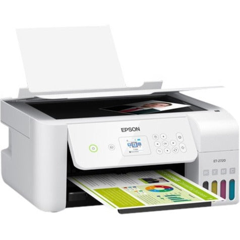 Epson ECOTANK ET-2720 ALL-IN-ONE PRINTER WHITE (C11CH42202)