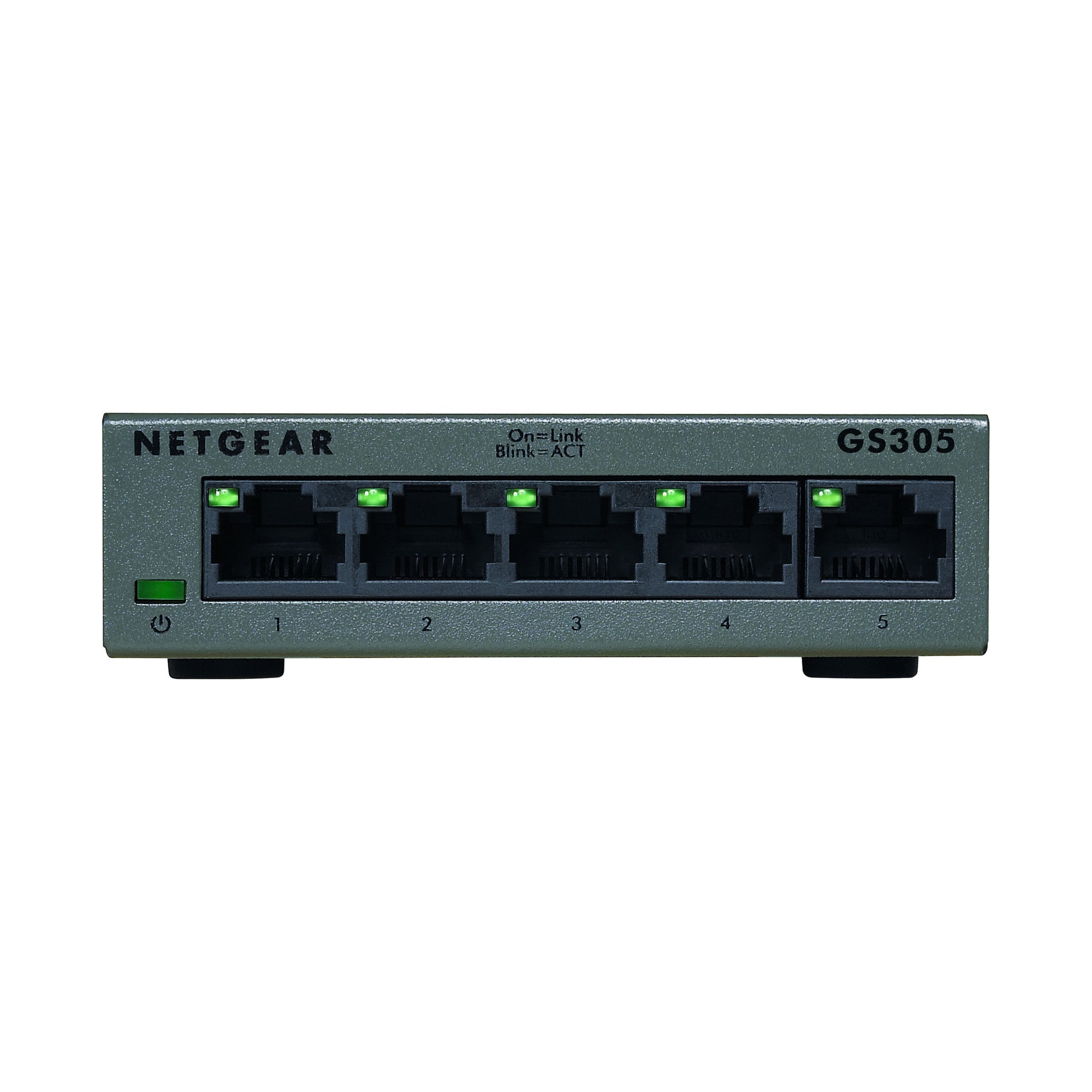 Netgear 5-port Gigabit Ethernet Switch Non-Administré (GS305-300PAS)