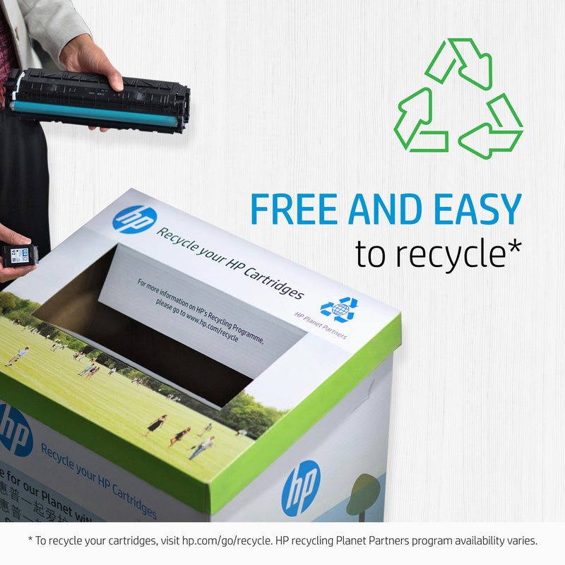 HP toner cartridge recycling process demonstration