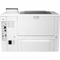 Rear view of HP LaserJet Enterprise M507 showing connectivity ports-alternate-image5