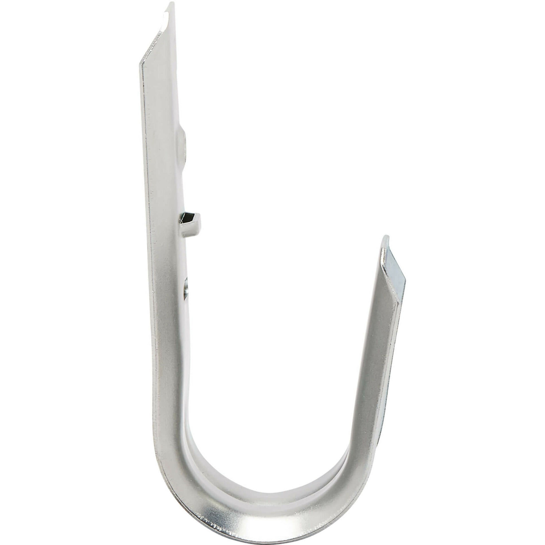 Side view of J-hook showing curved profile and cable support surface-alternate-image4