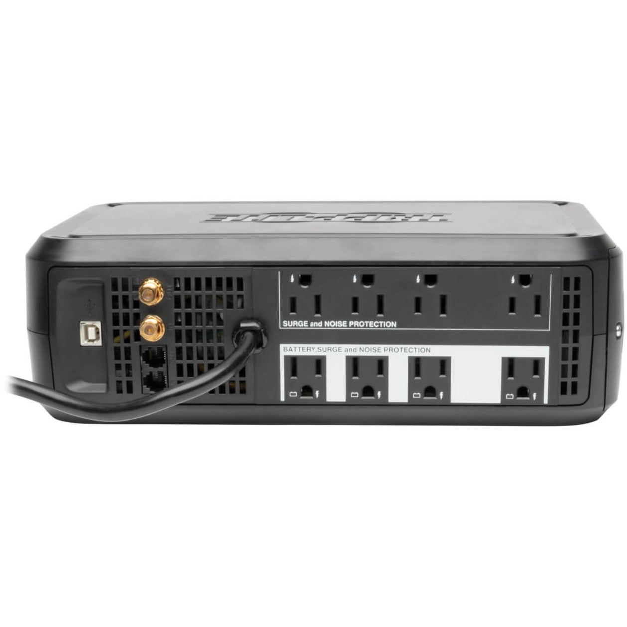 Tripp Lite by Eaton UPS System,w/ Digital LCD,1000VA,1 RJ Coax/1 USB,8 Outlet,BK (SMART1000LCD)