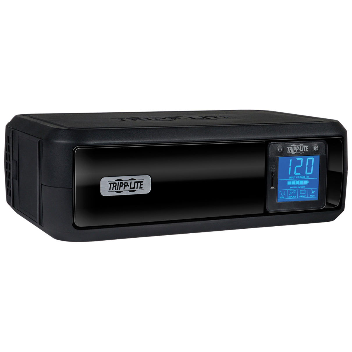 Tripp Lite by Eaton UPS System,w/ Digital LCD,1000VA,1 RJ Coax/1 USB,8 Outlet,BK (SMART1000LCD)