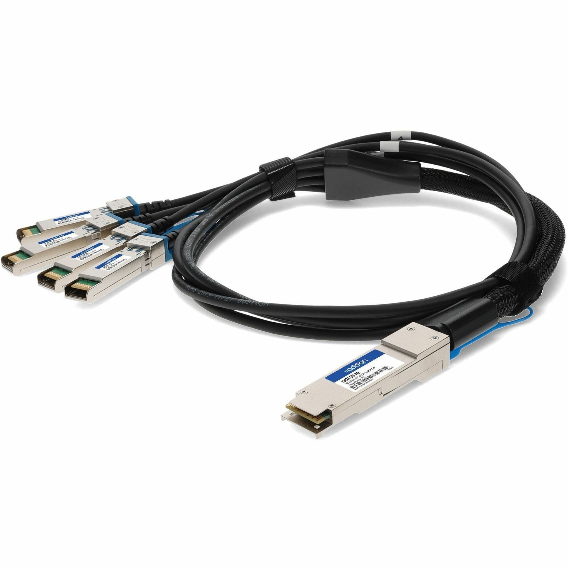 AddOn 10423-5M-AO Câble réseau QSFP28/SFP28 5 mètres 100 Gbit/s Cuivre