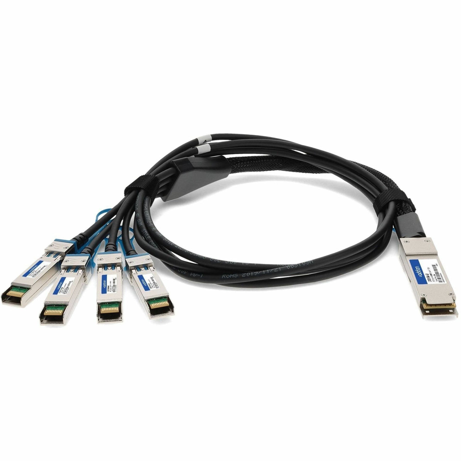 AddOn 10423-5M-AO Câble réseau QSFP28/SFP28 5 mètres 100 Gbit/s Cuivre