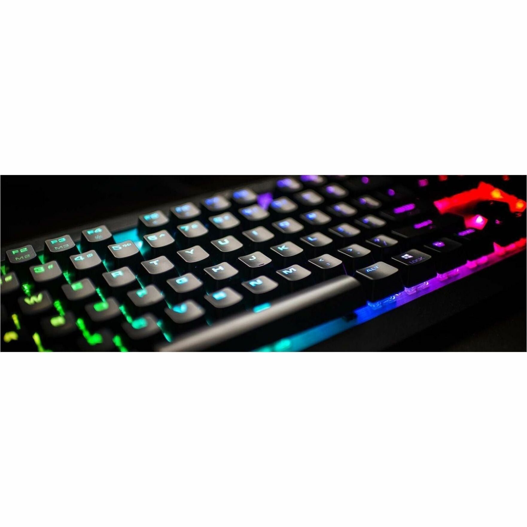 COUGAR Attack X3 RGB Gaming Keyboard, Cherry MX RGB Mechanical Switches, 16.8M Colors Backlit, N-key Rollover, Detachable Palm Rest, Aluminum Frame, USB - ATTACKX3RGB3IG (1 Year Warranty)