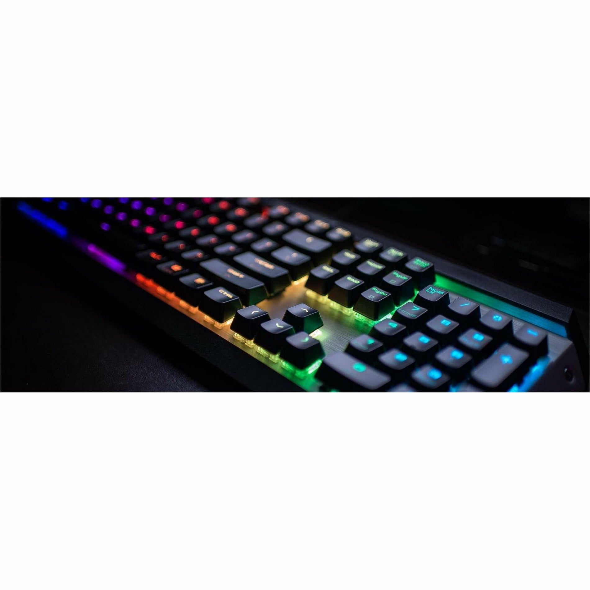 COUGAR Attack X3 RGB Gaming Keyboard, Cherry MX RGB Mechanical Switches, 16.8M Colors Backlit, N-key Rollover, Detachable Palm Rest, Aluminum Frame, USB - ATTACKX3RGB3IG (1 Year Warranty)