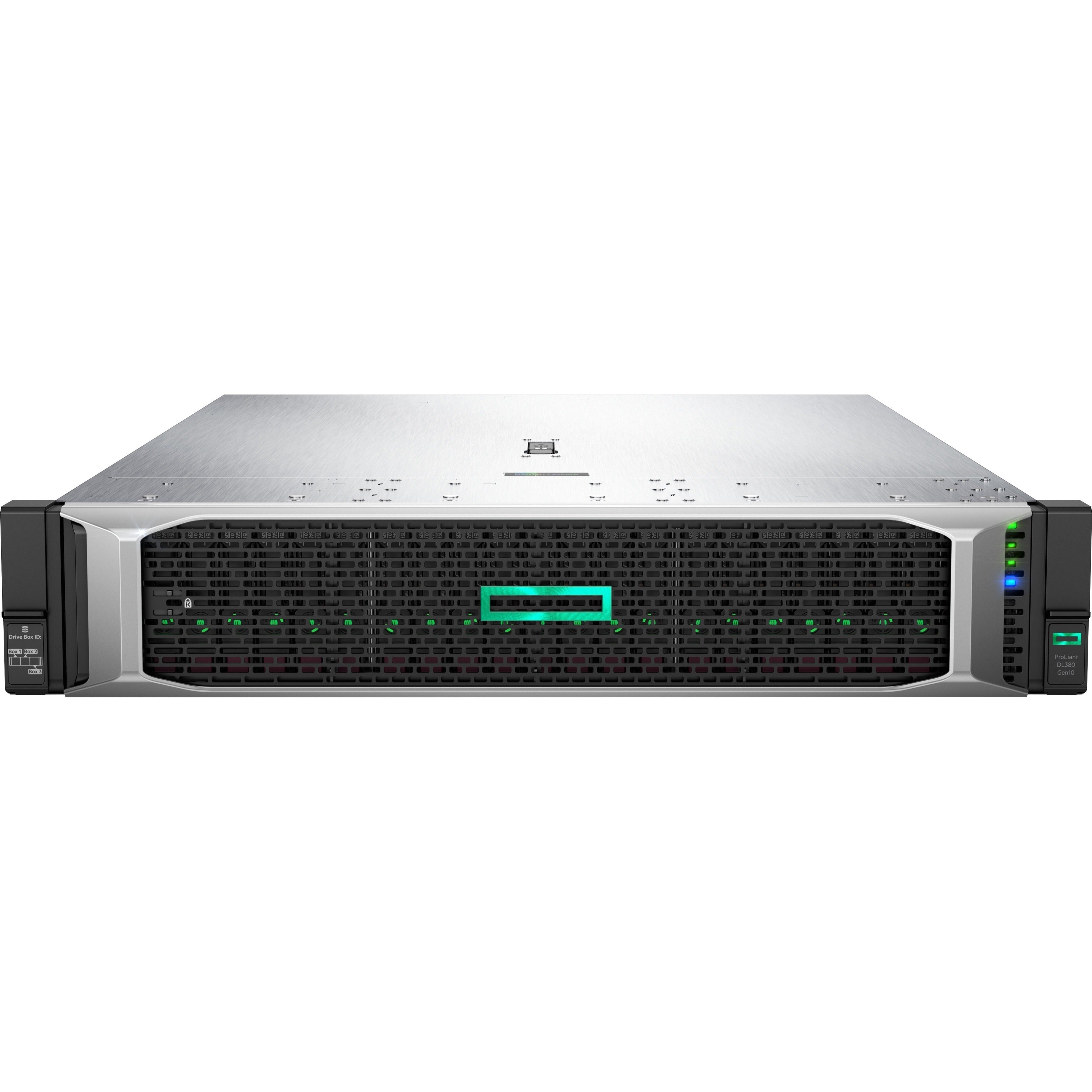 HPE E ProLiant DL380 G10 2U Rack Server - 1 x Intel Xeon Silver 4208 2.10 GHz - 32 GB RAM - Serial ATA/600, 12Gb/s SAS Controller (P20172-B21) [Discontinued]