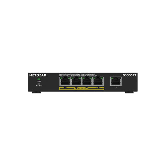 Netgear 300 GS305PP Ethernet Switch (GS305PP-100NAS)