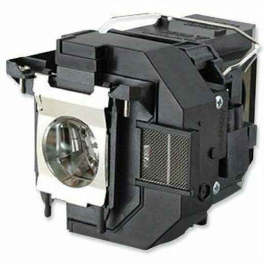 Epson ELPLP97 UHE projector lamp module with black housing and reflective lamp surface-alternate-image1