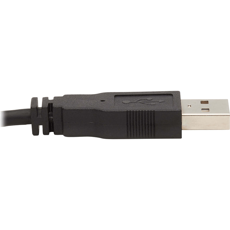 Detailed view of P784-006-U USB port security features