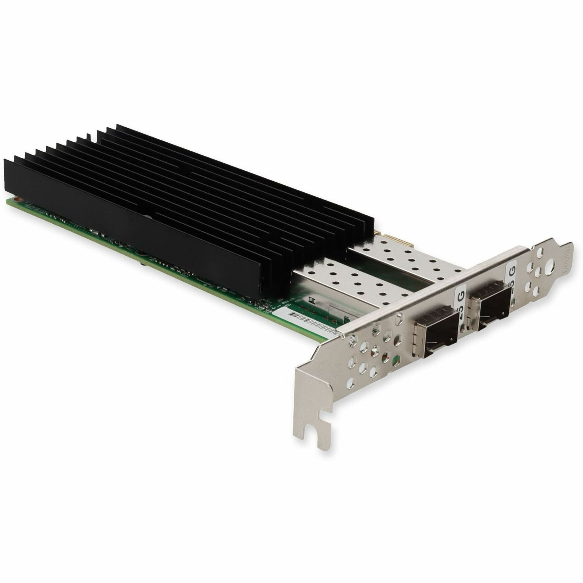 AddOn ADD-PCIE3-2SFP28 Tarjeta de Interfaz de Red PCIe 3.0 x8 de Doble Puerto SFP28 25Gbs con Arranque PXE Tarjeta Ethernet de 25 Gigabits