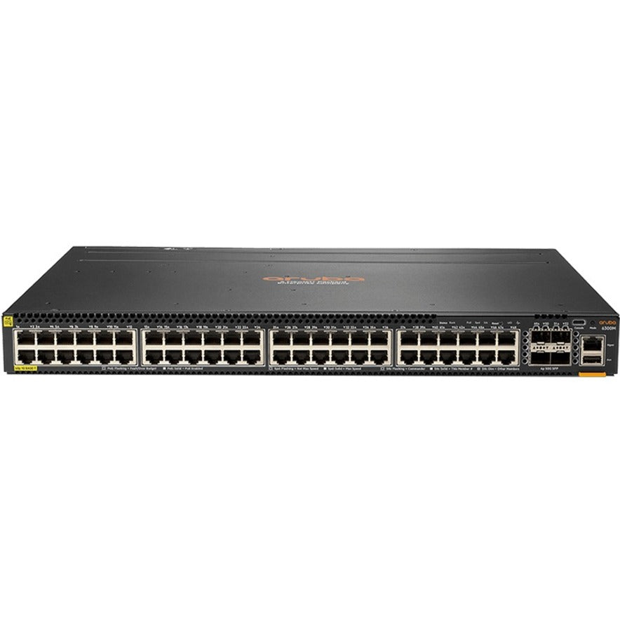 Aruba 6300M 48-port 1GbE Klasse 4 PoE og 4-port SFP56 Switch (JL661A)