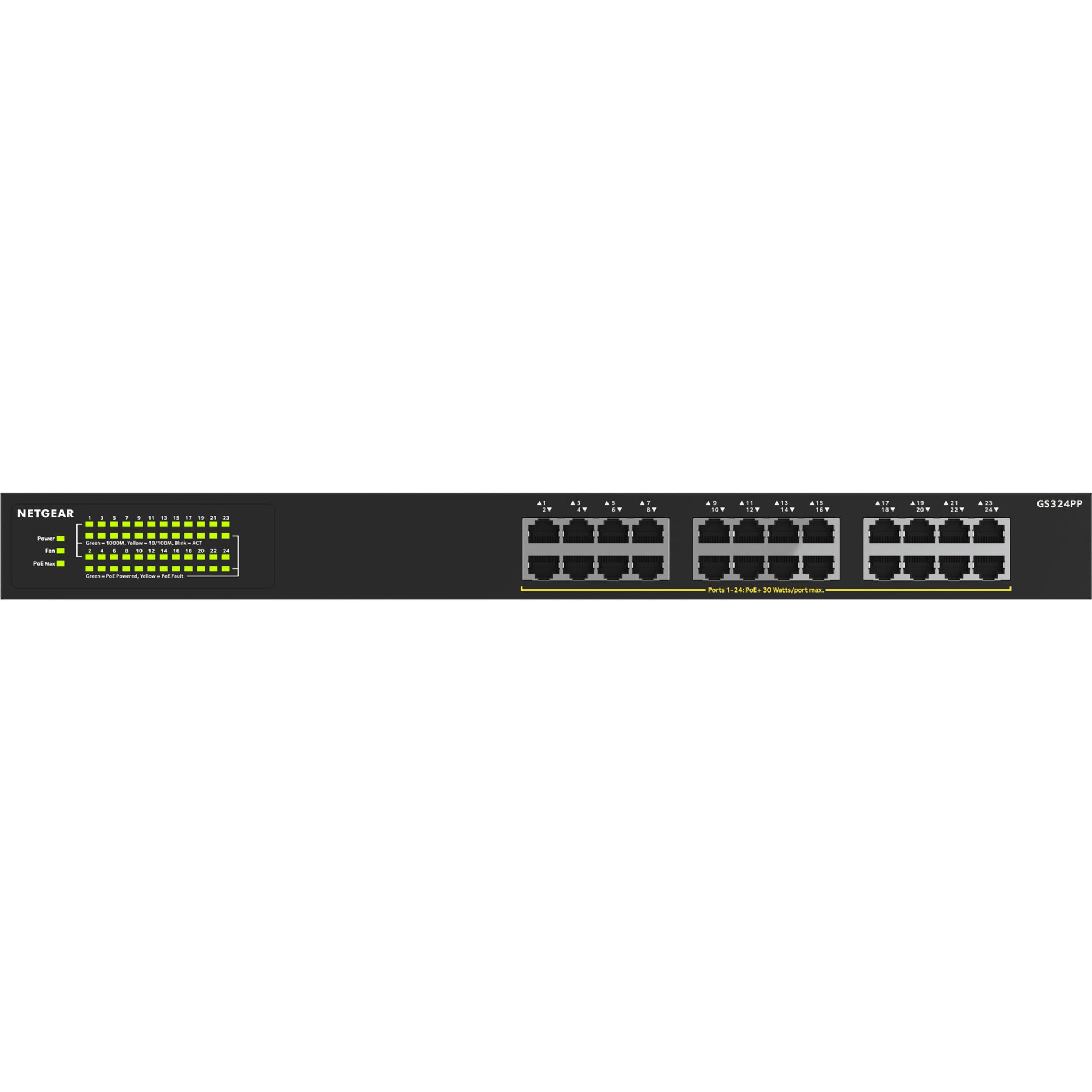 Netgear GS324PP Ethernet Switch (GS324PP-100NAS)