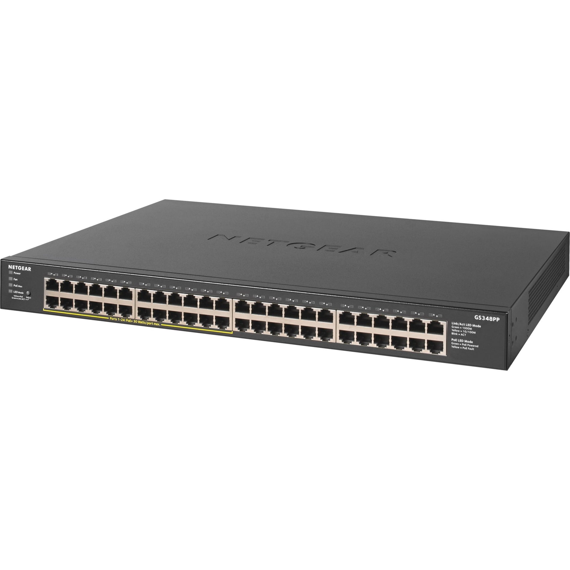 Netgear GS348PP Ethernet Switch (GS348PP-100NAS)