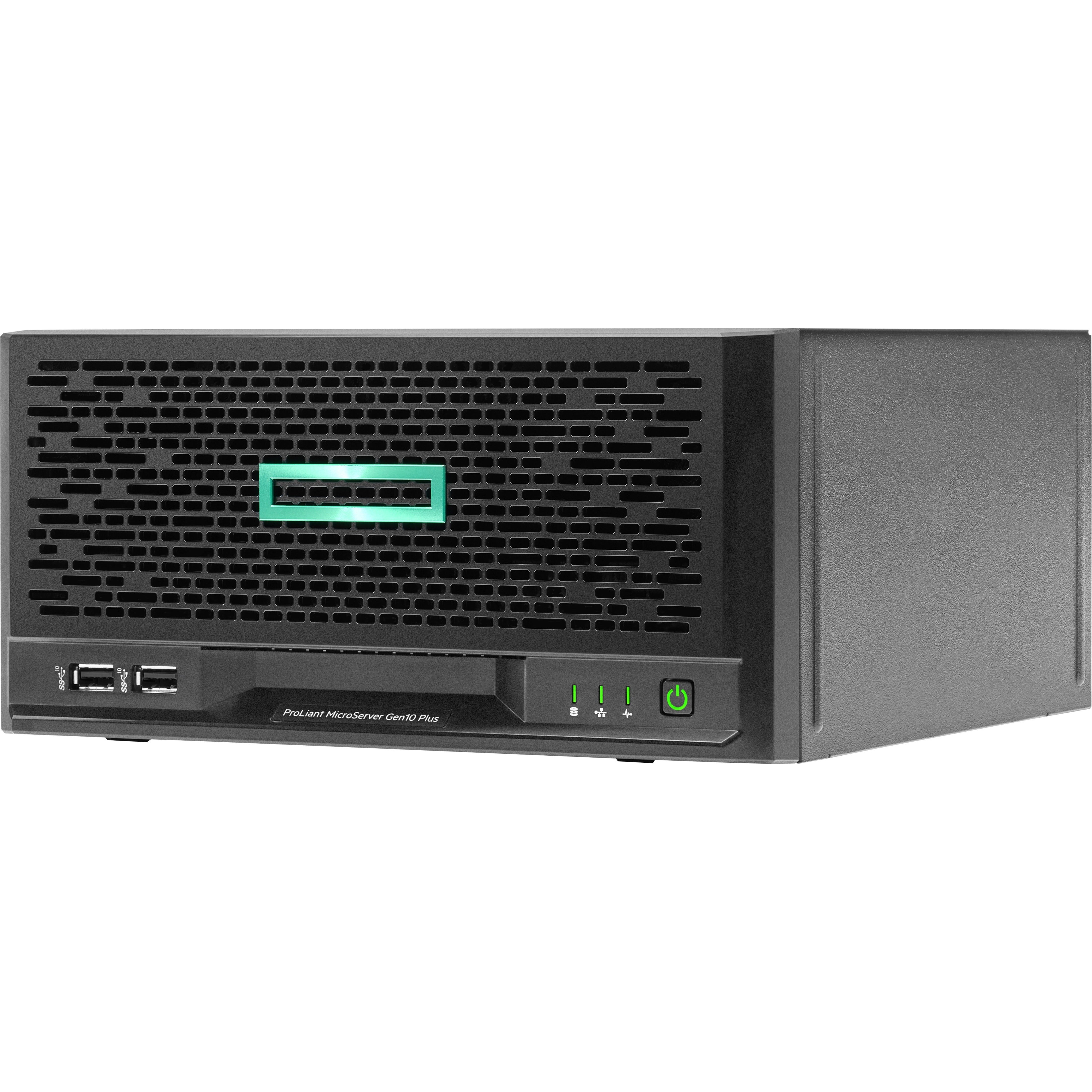 HPE E ProLiant MicroServer Gen10 Plus Ultra Micro Tower Server - 1 x Intel Xeon E-2224 3.40 GHz - 16 GB RAM - Serial ATA/600 Controller (P16006-001)