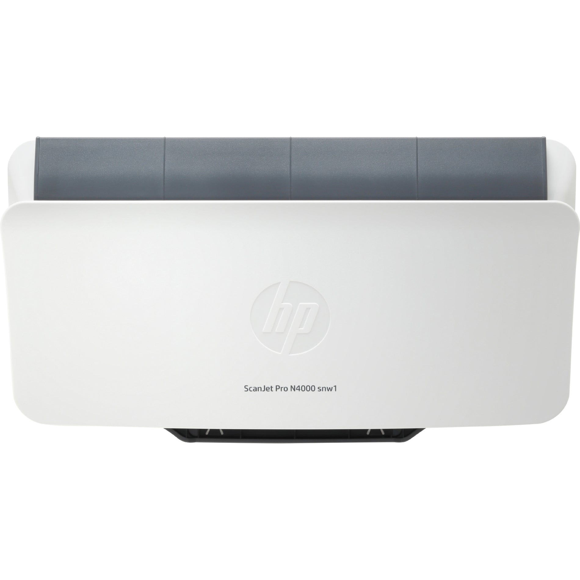 Top view of HP ScanJet Pro N4000 snw1 showing compact form factor and professional design-alternate-image5