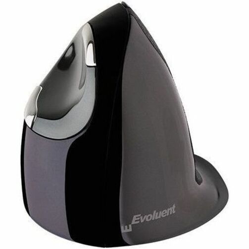 Profile view of Evoluent VerticalMouse D showing elegant curves and ergonomic design