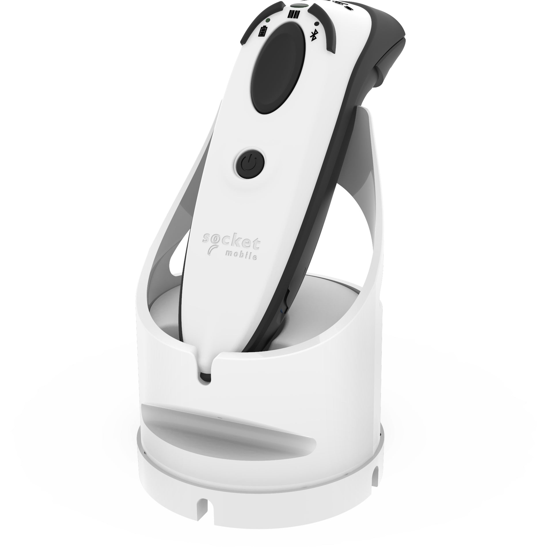 Socket Mobile DURASCAN D740 UNIVERSALBARCODESCANNER V20 WEISS & WEISSES LADEGERÄT (CX3783-2543)