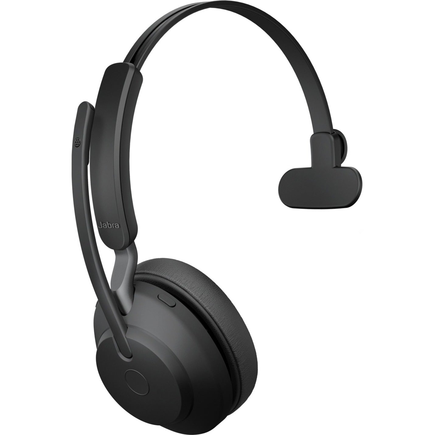 Jabra Evolve2 65 headset showing integrated control buttons and sleek design profile-alternate-image4