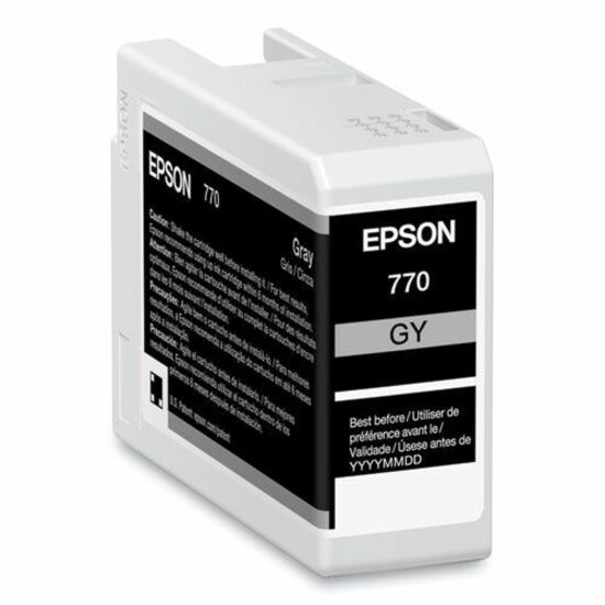 หมึกพิมพ์สีเทา UltraChrome PRO 770 ของ Epson T770720 ขนาด 25ML