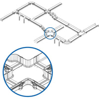 Technical diagram showing fiber routing system integration and assembly details-alternate-image8